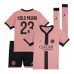 Maillot de foot Paris Saint-Germain Randal Kolo Muani #23 Troisième vêtements enfant 2024-25 Manches Courtes (+ pantalon court)